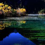 Озеро в долине Цзючжайгоу by chinapanda in Китай